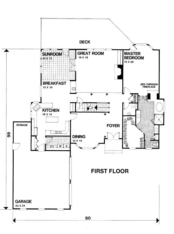 Floor Plan First Story