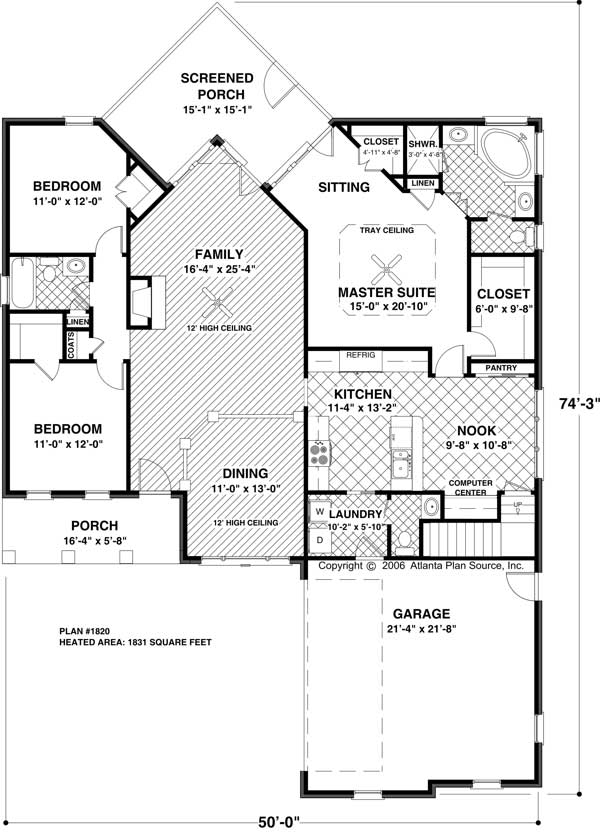 Floor Plan First Story