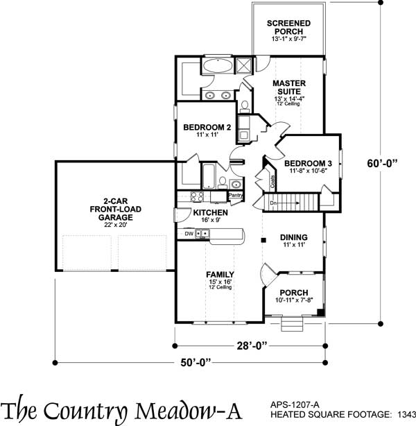 Floor Plan First Story