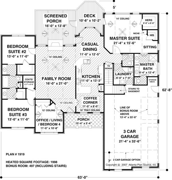 Floor Plan First Story
