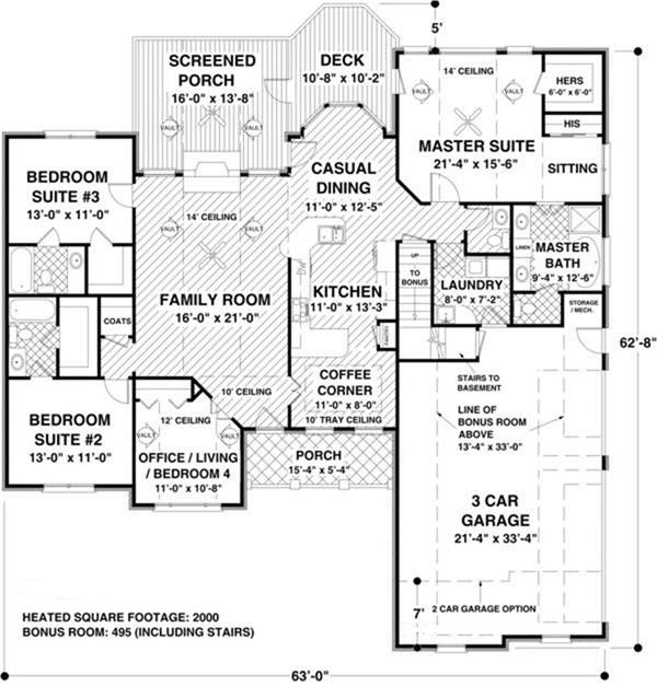 Floor Plan Main Level