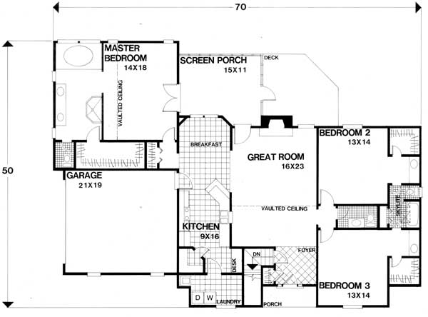 Floor Plan First Story