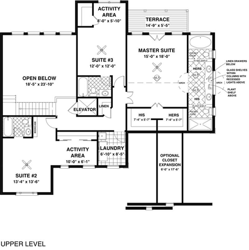 SECOND FLOOR PLAN