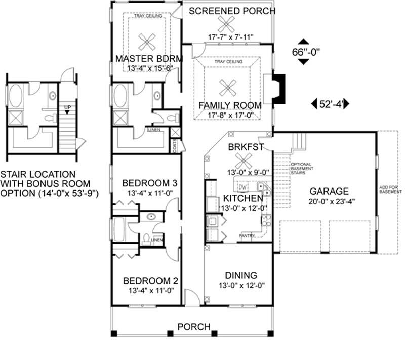 MAIN FLOOR PLAN