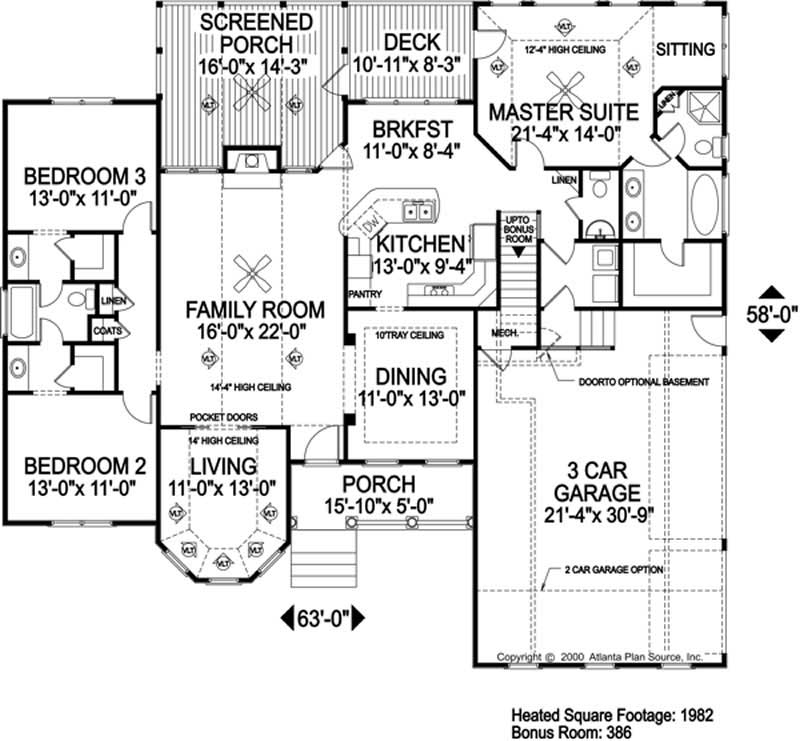 MAIN FLOOR PLAN