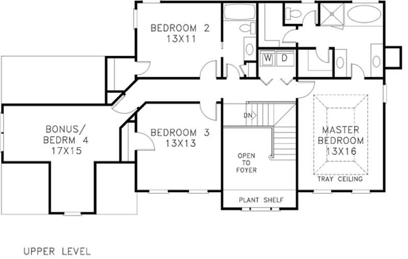 SECOND FLOOR PLAN