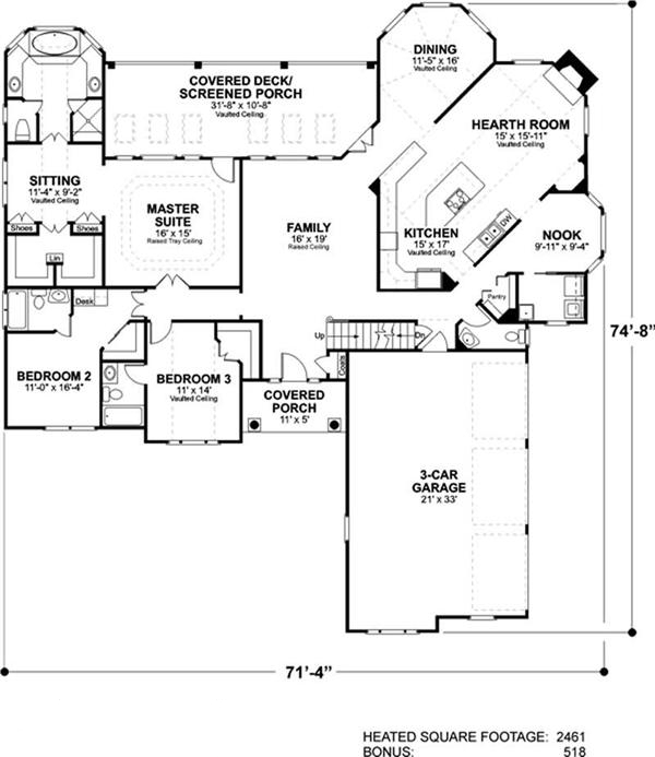 Floor Plan Main Level