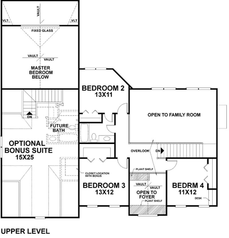 SECOND FLOOR PLAN