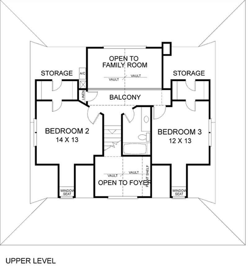 SECOND FLOOR PLAN