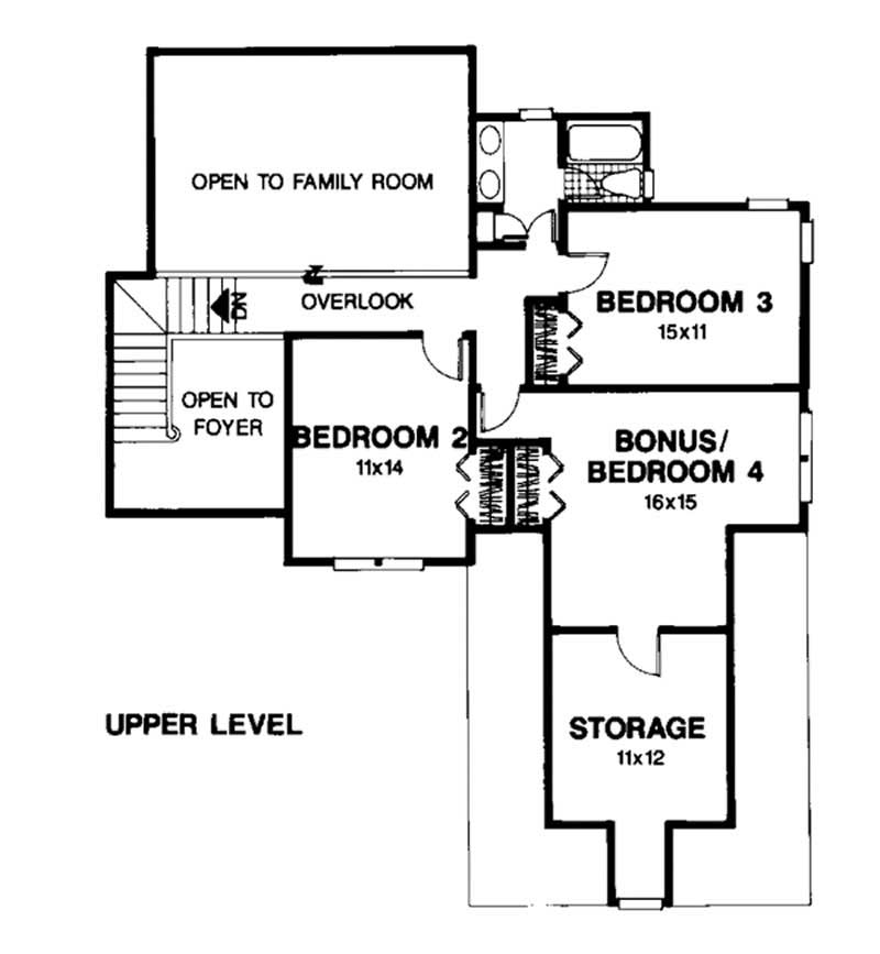 SECOND FLOOR PLAN