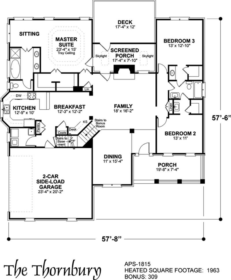 MAIN FLOOR PLAN