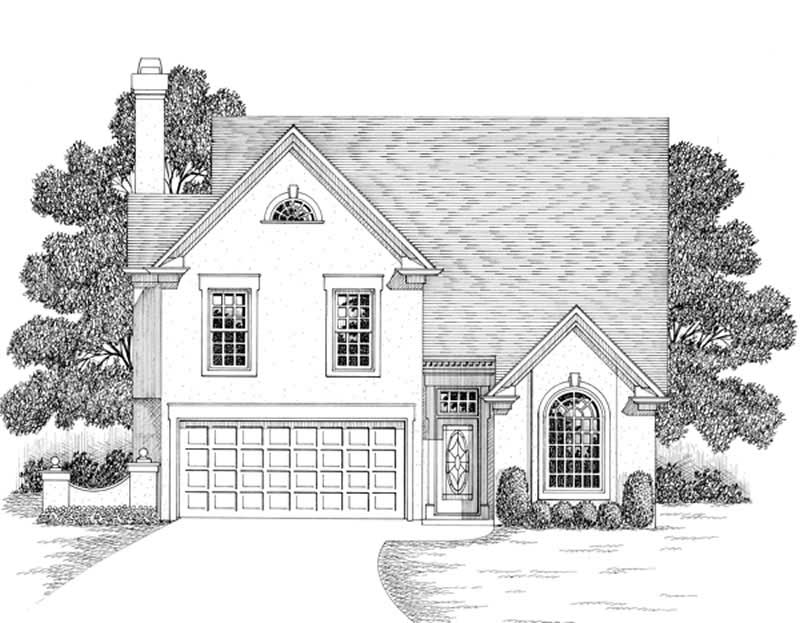 3-Bedroom, 1776 Sq Ft Ranch House Plan - 109-1146 - Front Exterior