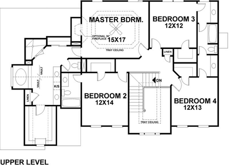SECOND FLOOR PLAN