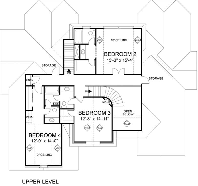 SECOND FLOOR PLAN