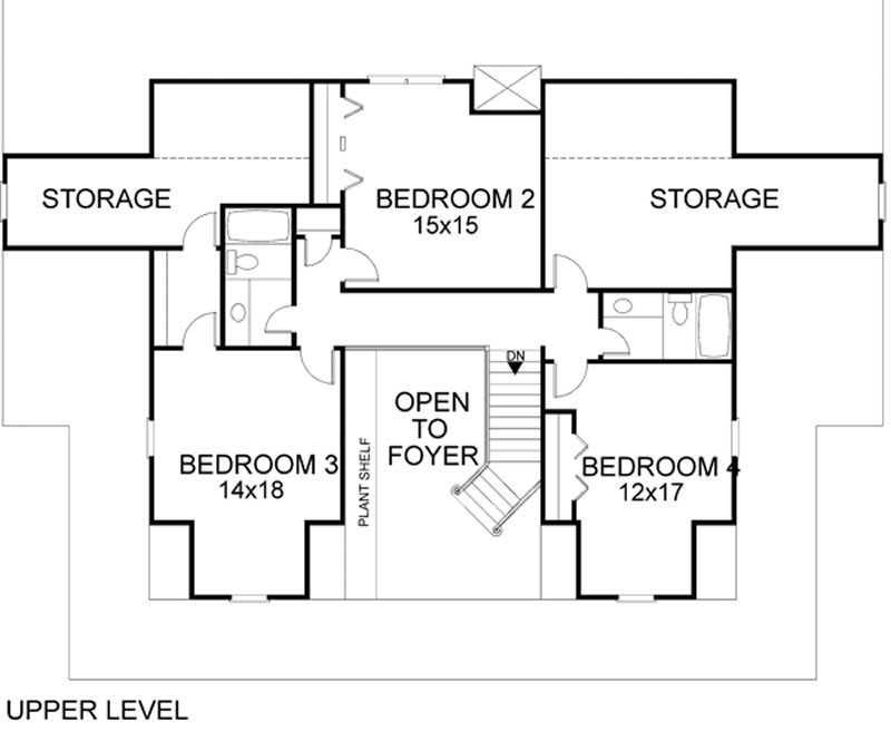 SECOND FLOOR PLAN