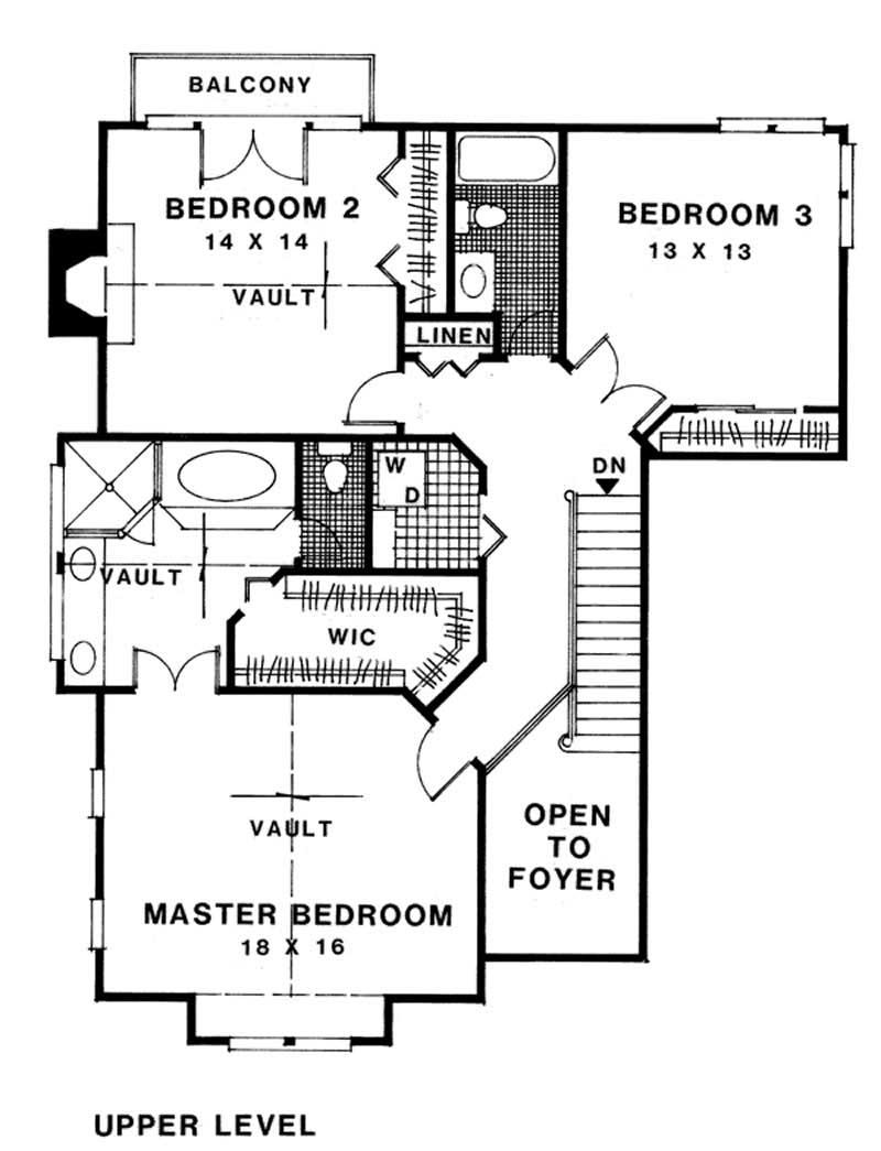 SECOND FLOOR PLAN
