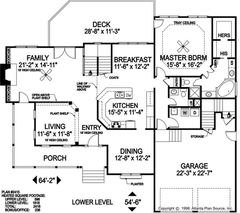 MAIN FLOOR PLAN