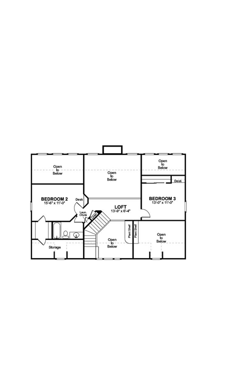 SECOND FLOOR PLAN