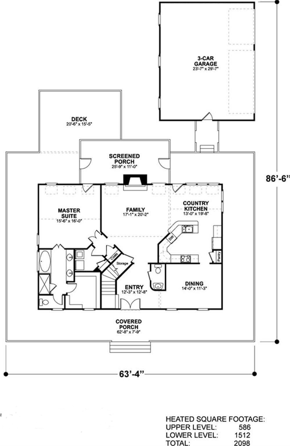 Floor Plan Main Level