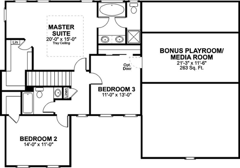 SECOND FLOOR PLAN