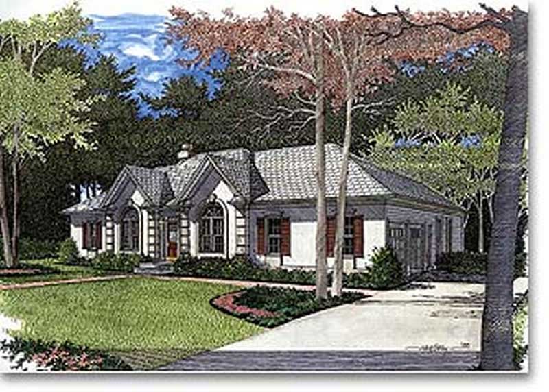3-Bedroom, 2006 Sq Ft Craftsman Home Plan - 109-1188 - Main Exterior