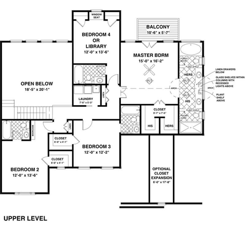 SECOND FLOOR PLAN