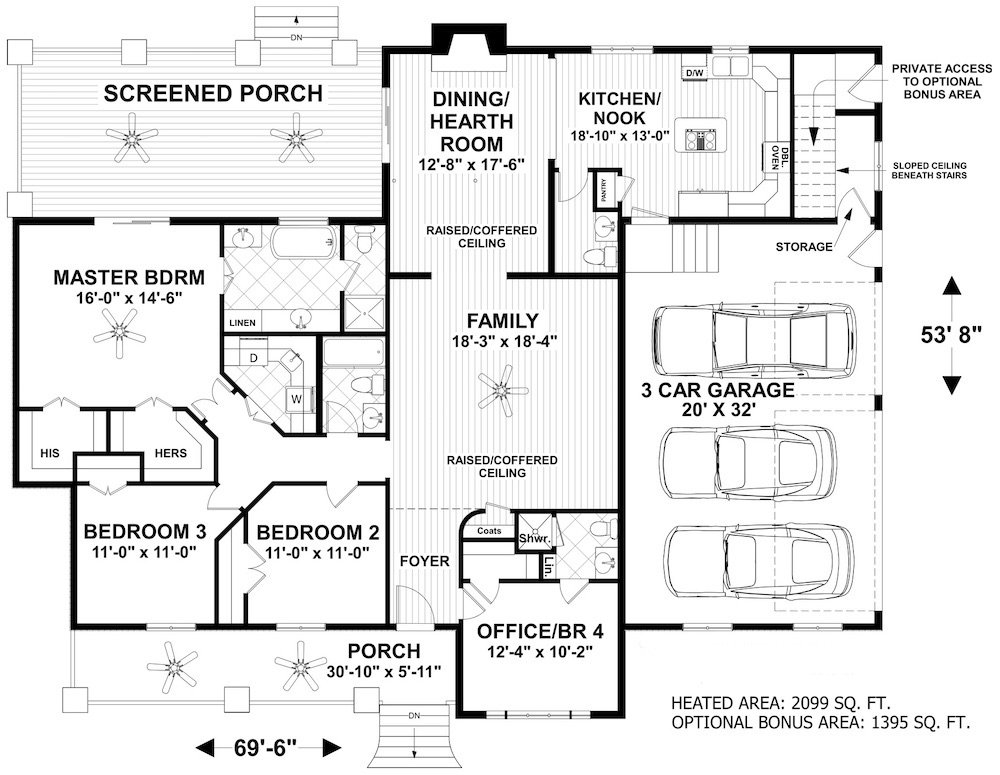 Floor Plan Main Level