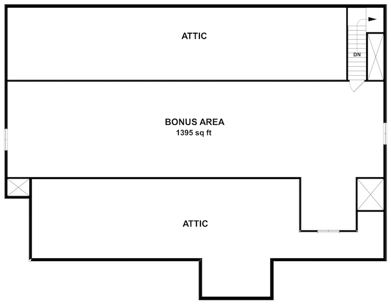 Floor Plan Bonus Room