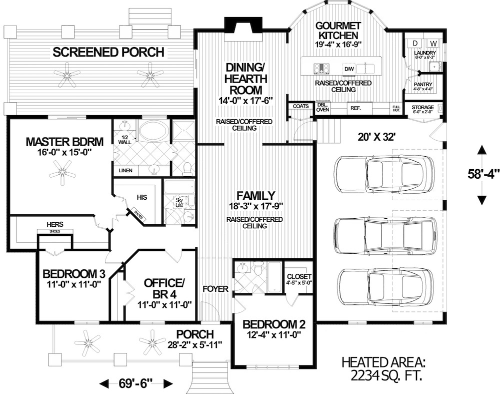 Floor Plan Main Level