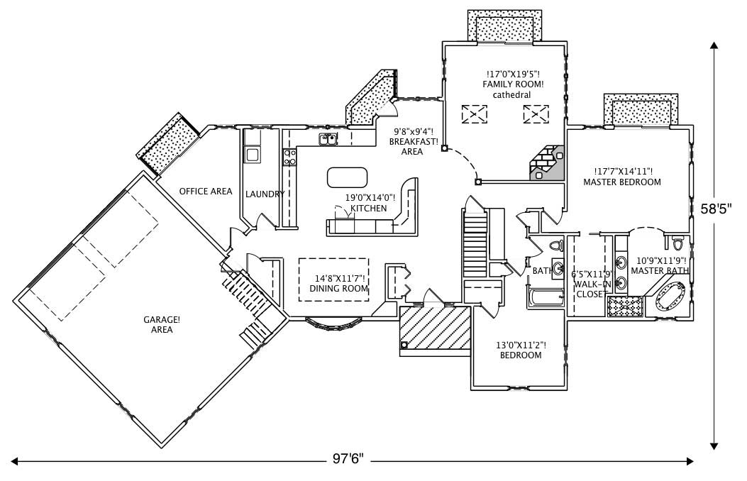 Floor Plan First Story