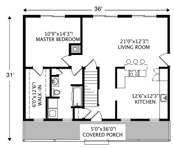 Floor Plan First Story