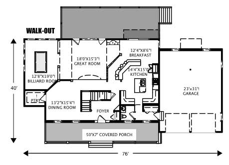 Floor Plan First Story