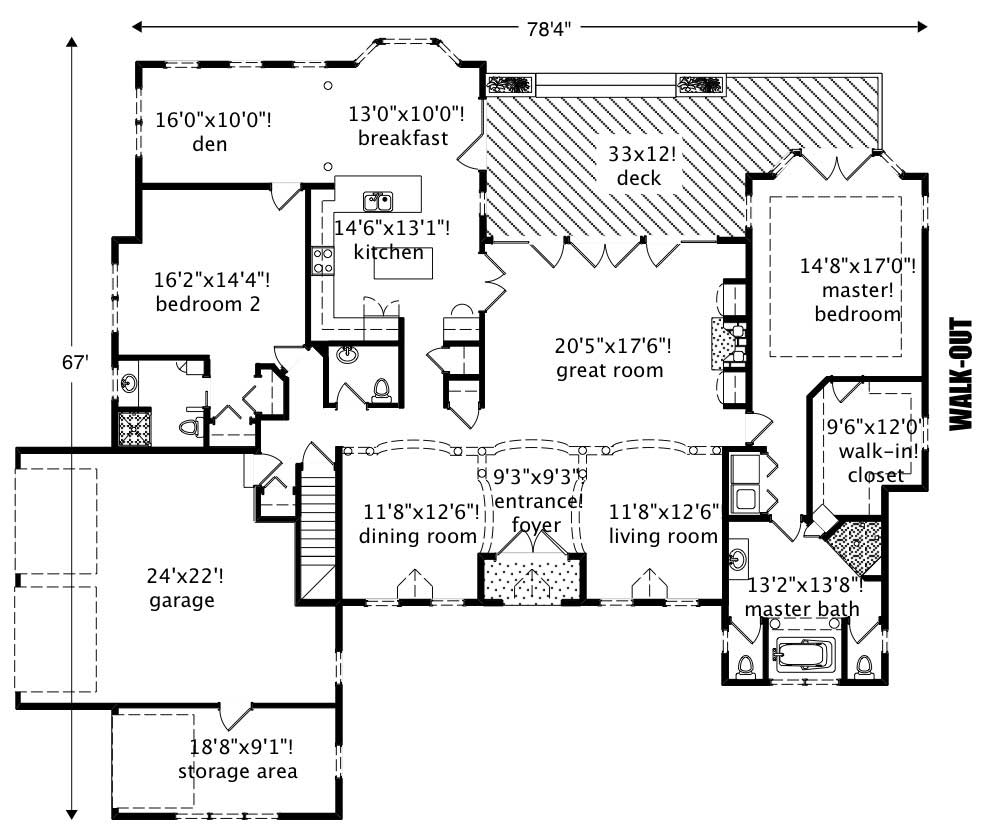 Floor Plan First Story