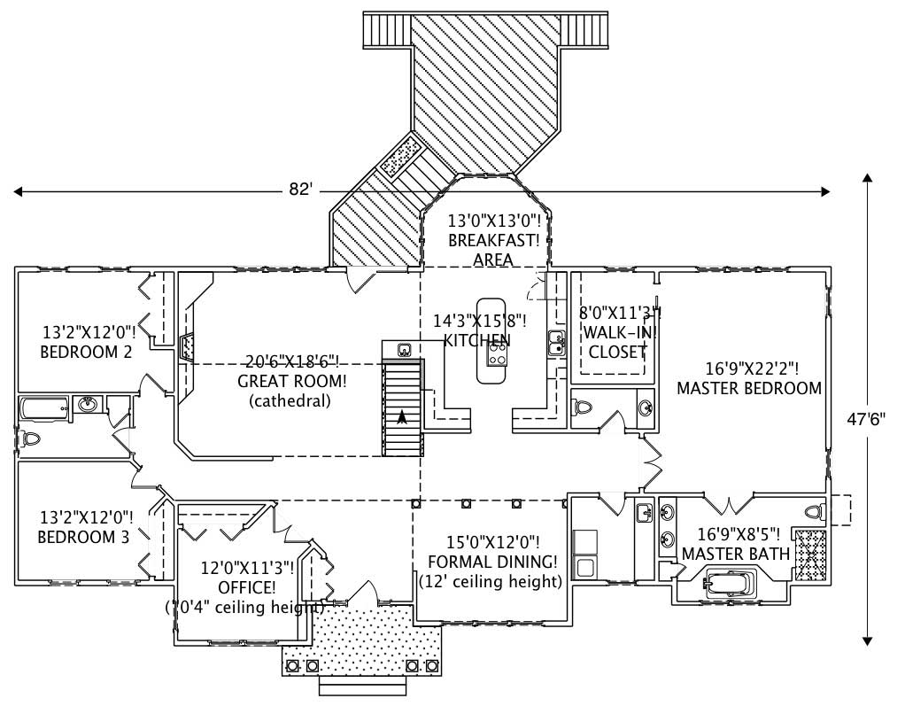 Floor Plan First Story