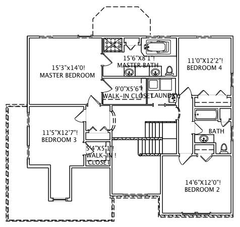 Floor Plan Second Story