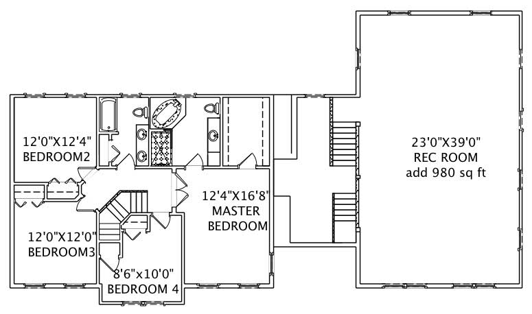 Floor Plan Second Story