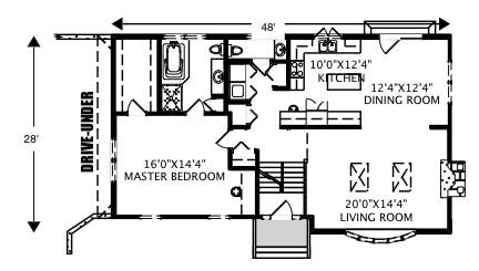 Floor Plan First Story