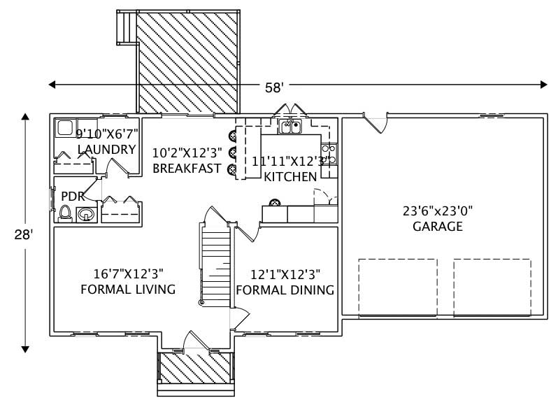 Floor Plan First Story