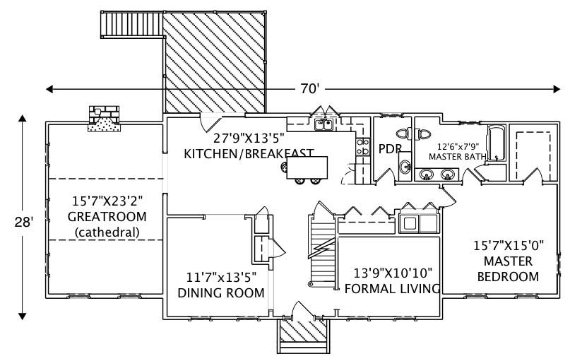 Floor Plan First Story