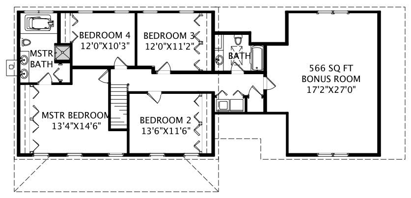 Floor Plan Second Story