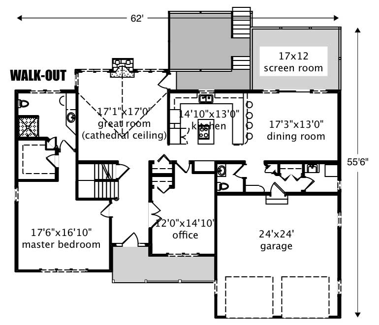 Floor Plan First Story