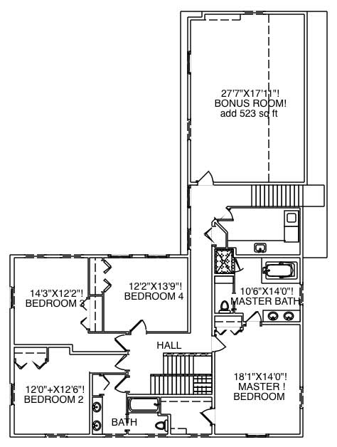 Floor Plan Second Story