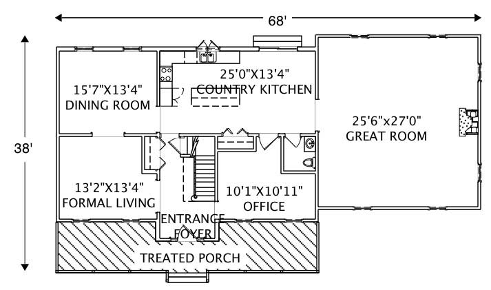 Floor Plan First Story