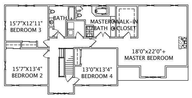 Floor Plan Second Story