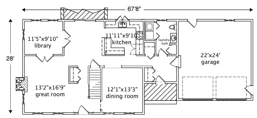 Floor Plan First Story