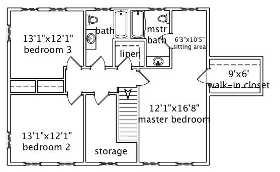 Floor Plan Second Story