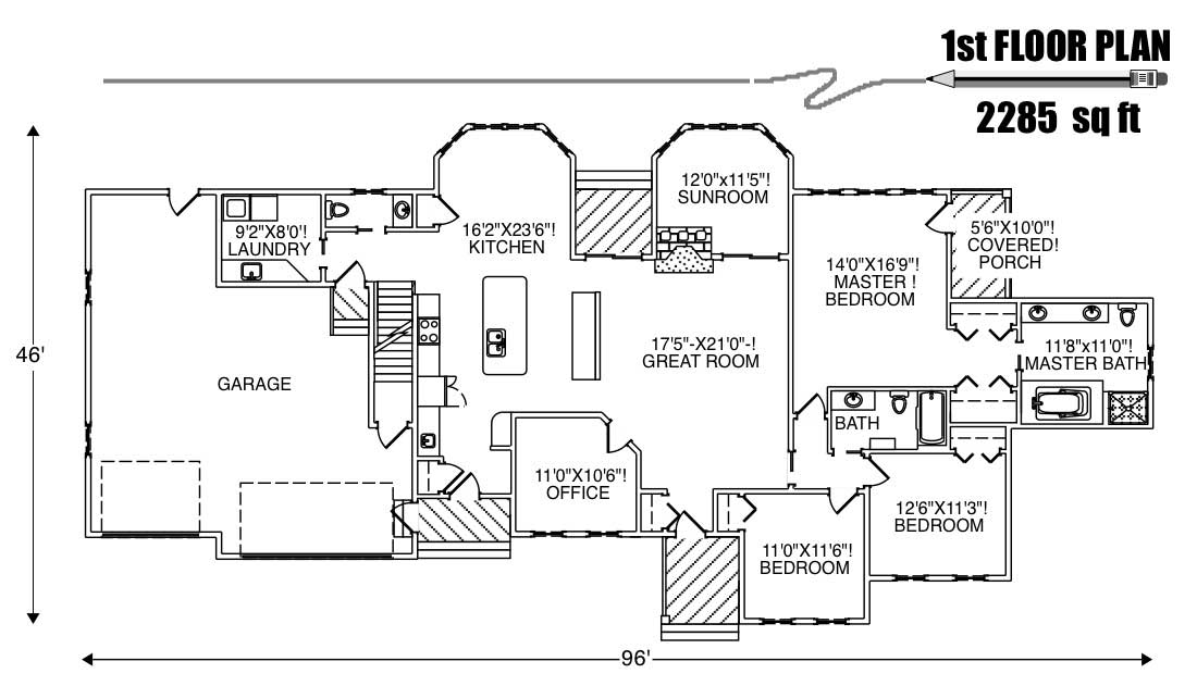 Floor Plan First Story