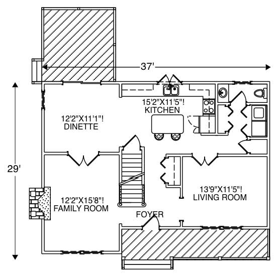 Floor Plan First Story