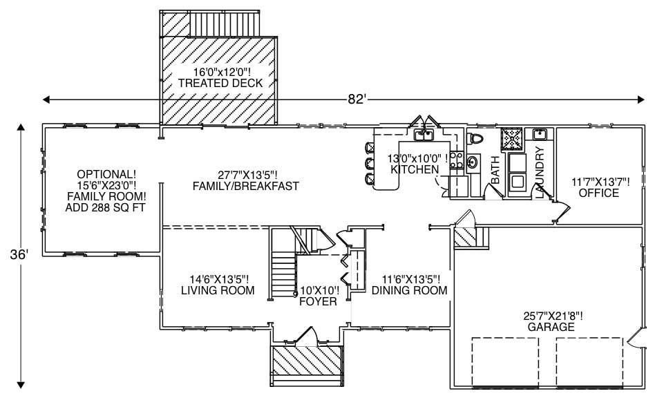 Floor Plan First Story