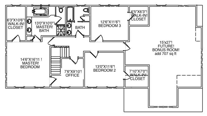 Floor Plan Second Story